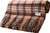 Luxury 100% Cashmere Capra hircus laniger Goat Blanket Throw in Stewart Camel Tartan
