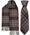 Mens Tie & Scarf Gift Set Irish County Leitrim Tartan Plaid