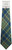 Mens Tie & Scarf Gift Set Irish County Kildare Tartan Plaid