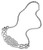 Necklace Crafted Sterling Silver Celtic Open Interlace Necklet Style Necklace Crafted Sterling Silver Celtic Open Interlace Necklet Style