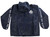 Kids Plain Rain Jacket Cagoule With Thistle Design Logo In Navy