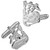Cufflinks in Sterling Silver with Scottish Bagpipes in Open Design Cufflinks in Sterling Silver with Scottish Bagpipes in Open Design