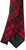 Mens Neck Tie Ross Red Modern Tartan Lightweight Scottish Clan Tie
