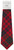 Mens Neck Tie Ross Red Modern Tartan Lightweight Scottish Clan Tie
