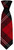 Mens Neck Tie Ramsay Red Modern Tartan Lightweight Scottish Clan Tie