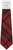 Mens Neck Tie MacLeod Red Ancient Tartan Lightweight Scottish Clan Tie