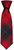 Mens Neck Tie Robertson Red Modern Tartan Lightweight Scottish Clan Tie