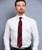 Mens Neck Tie MacKinnon Red Modern Tartan Lightweight Scottish Clan Tie