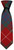 Mens Neck Tie Fraser Red Ancient Tartan Lightweight Scottish Clan Tie