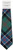 Mens Neck Tie Sinclair Hunting Ancient Tartan Lightweight Scottish Clan Tie