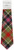 Mens Neck Tie Bruce of Kinnaird Ancient Tartan Lightweight Scottish Clan Tie