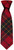 Mens Neck Tie Brodie Red Modern Tartan Lightweight Scottish Clan Tie
