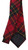 Mens Neck Tie Brodie Red Modern Tartan Lightweight Scottish Clan Tie