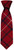 Mens Neck Tie Rose Red Modern Tartan Lightweight Scottish Clan Tie