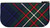Small Leather and Wool Cosmetic Makeup Bag With Scottish Heritage for Phone