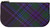 Small Leather and Wool Cosmetic Makeup Bag With Spirit of Scotland for Phone