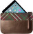 Medium Leather Clutch Bag With Scott Tartan Large Enough to Fit an iPad