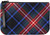 Medium Leather Clutch Bag With Braveheart Tartan Large Enough to Fit an iPad