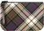 Medium Leather Clutch Bag With MacDonald Tartan Large Enough to Fit an iPad