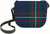 Leather Handbag Shoulder Bag Scottish Heritage Tartan Inside and Back Pocket
