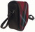 Leather Handbag Shoulder Bag With German American Tartan Inside and Back Pocket