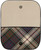 Large Leather Clutch Bag With MacDonald of Clanranald Inside and Back Pocket