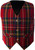 Boys Waistcoat Silk Back Adjustable Buckle Royal Stewart Tartan