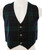 Kids Scottish Waistcoat In Black Watch Tartan Design