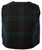Kids Scottish Waistcoat In Black Watch Tartan Design