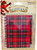 Spiral Bound Hardback Red Tartan Notebook and Gel Pen Gift Set