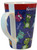 Blue Tea Coffee Mug with Scottish Naughty Nessies Loch Ness Mascots for Kitchen