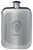 Wheelan Family Crest Design Pocket Hip Flask 6oz Rounded Polished Pewter