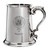 MacFeat Family Crest Polished Pewter 1 Pint Tankard with Scroll handle MacFeat Family Crest Polished Pewter 1 Pint Tankard with Scroll handle