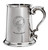 MacKeamish Family Crest Polished Pewter 1 Pint Tankard with Scroll handle MacKeamish Family Crest Polished Pewter 1 Pint Tankard with Scroll handle