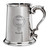 MacRae Family Crest Polished Pewter 1 Pint Tankard with Scroll handle MacRae Family Crest Polished Pewter 1 Pint Tankard with Scroll handle