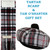 Thompson Grey Tartan Ladies Tammy Hat & Scarf Set Lambswool
