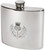 Hip Flask 6oz Scottish Thistle Pewter Kidney Ideal for Engraving Hip Flask 6oz Scottish Thistle Pewter Kidney Ideal for Engraving