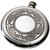 Round Hip Flask Scottish Sporran Flask 4oz Paisley Design Ideal for engraving