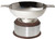 Silver Plated Scottish 5" Quaich Celtic Handle On Wooden Plinth Ideal Wedding Gift Engravable