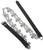 Sporran Chain Belt Thistle Chrome