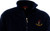 Men's Fleece Edinburgh with Piper Navy
