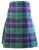 Men's 8 Yard Highland Tartan Pleated Kilt with 24 Inch Drop