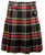 Men's 8 Yard Highland Tartan Pleated Kilt with 24 Inch Drop