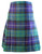 Men's 8 Yard Highland Tartan Pleated Kilt with 24 Inch Drop