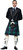Men's 8 Yard Highland Tartan Pleated Kilt with 24 Inch Drop