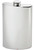 Kidney Shape Flask 8oz Pewter in Plain Polished Finish Kidney Shape Flask 8oz Pewter in Plain Polished Finish