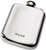 Pocket Hip Flask 6oz Pewter Rounded with Polished Finish and Captive Top