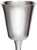 Large Bell Spun Pewter Goblet 140mm Bright with Feature Touchmark