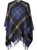 Dunedin Cashmere Big Check Mini Cape