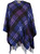 Dunedin Cashmere Big Check Mini Cape